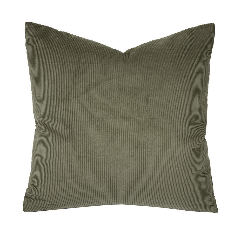 Sloane Square /Rectangle 50 x 50cm/ 30 x 60cm Cushion Olive by Bambury