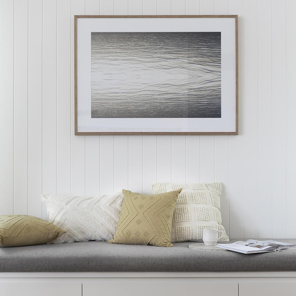Dawson Cushion 45x45cm Ivory by Bambury