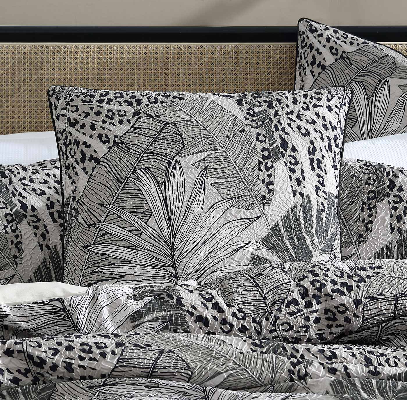 Borneo Haze Quilt Cover Set by Logan and Mason Platinum