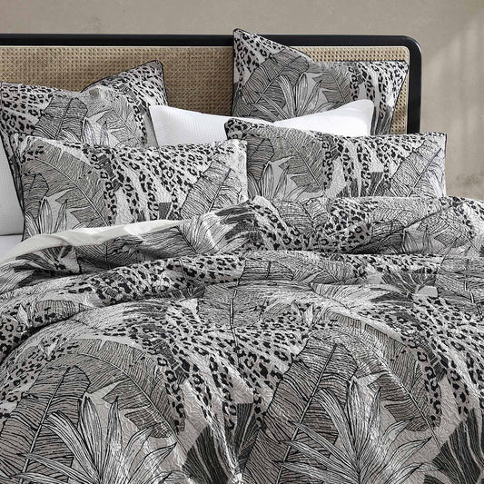 Borneo Haze Quilt Cover Set by Logan and Mason Platinum