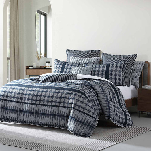 Boyd Ink Quilt Cover Set by Private Collection