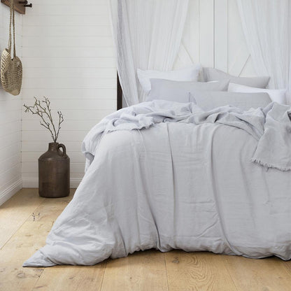French Linen Quilt Cover Set by Bambury