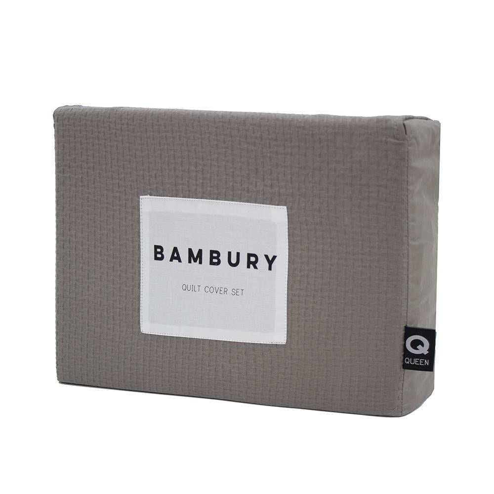 Boyd Quilt Cover Set by Bambury