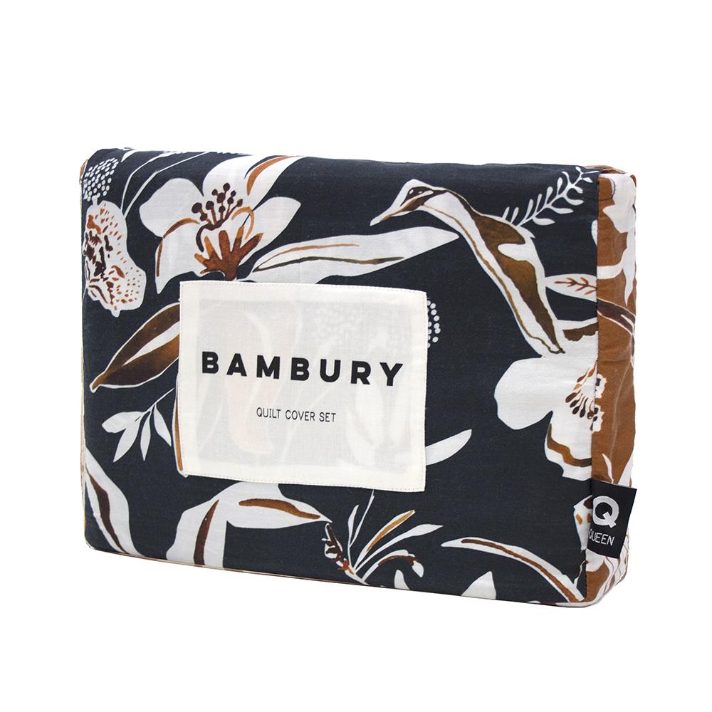 Kennedy Quilt Cover Set by Bambury