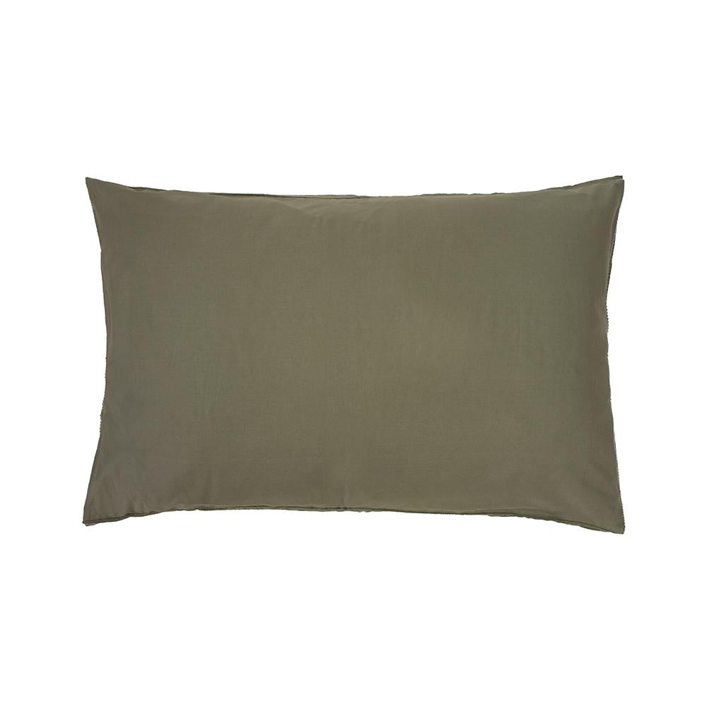 Sloane Quilt Cover Set Olive by Bambury