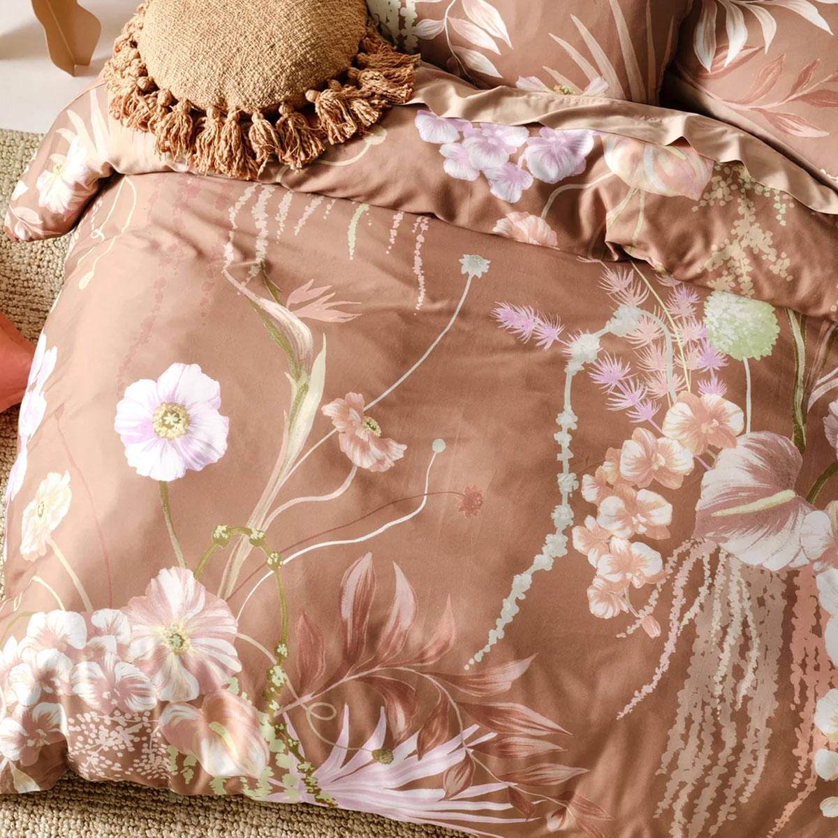 Bobbi Clay Quilt Cover Set by Linen House