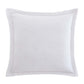 Braddon White European Pillowcase by Private Collection
