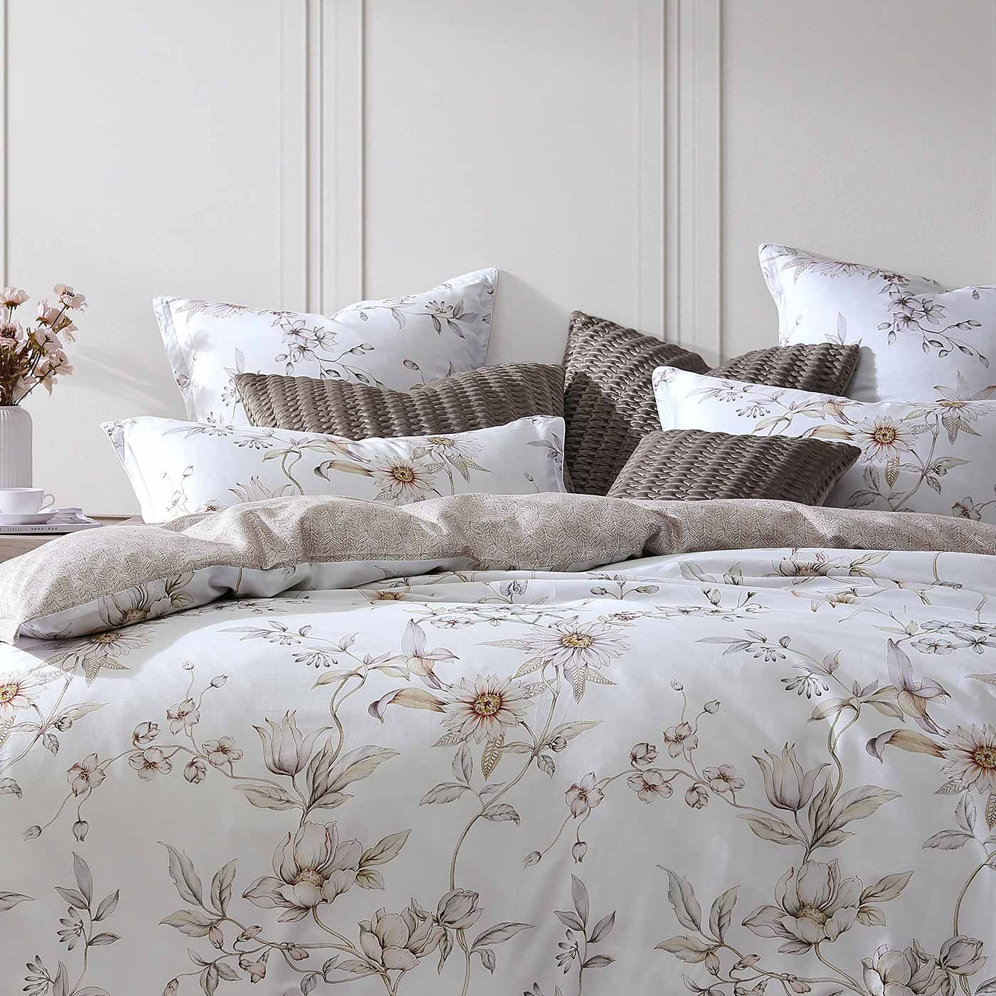 Charlotte Pastel Quilt Cover Set by Private Collection