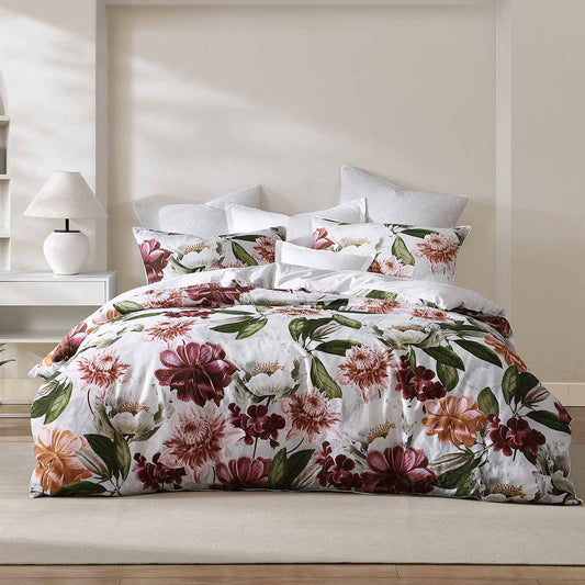 Charming Blush Quilt Cover Set by Logan & Mason