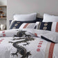 Chiaki White Quilt Cover Set by Logan & Mason