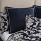 Coronet Ink Quilt Cover Set by Davinci