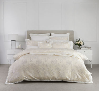 Catalina Quilt Cover Set Pearl By Logan and Mason