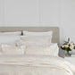 Catalina Quilt Cover Set Pearl By Logan and Mason Platinum
