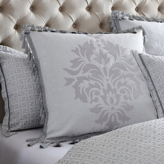 Orion Silver European Pillowcase by Davinci