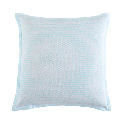Dali Teal European Pillowcase by Logan & Mason