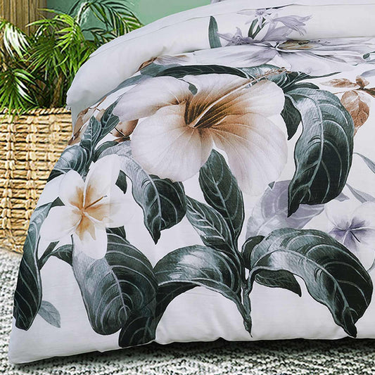 Chiquita White Quilt Cover Set By Bianca