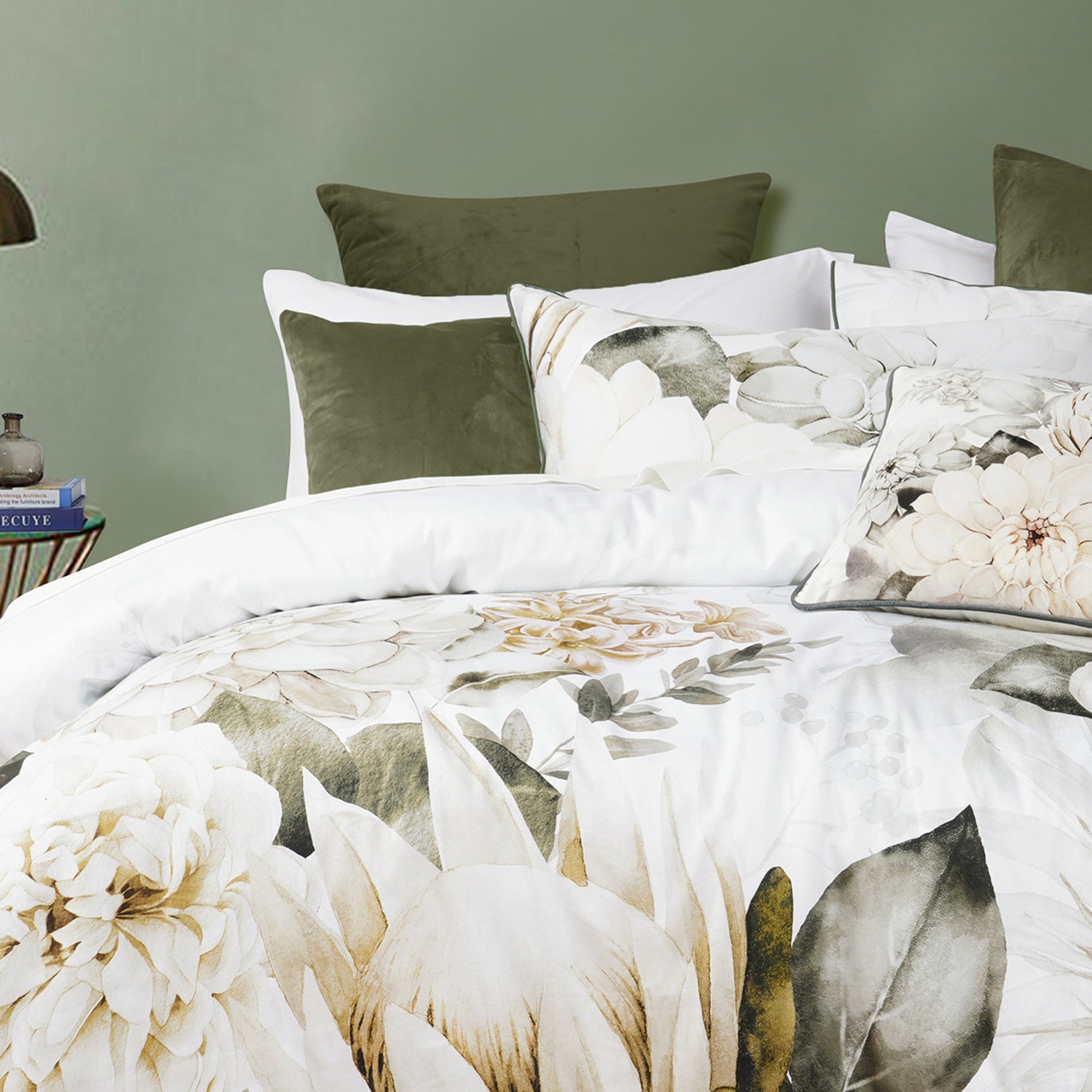 Giselle White Quilt Cover Set By Bianca
