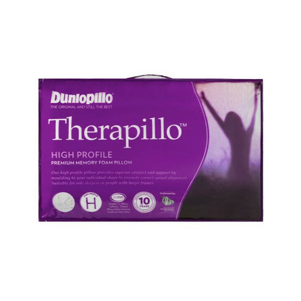 Dunlopillo Therapillo Premium High Profile Memory Foam Pillow