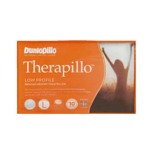 Dunlopillo Therapillo Low Profile Memory Foam Pillow