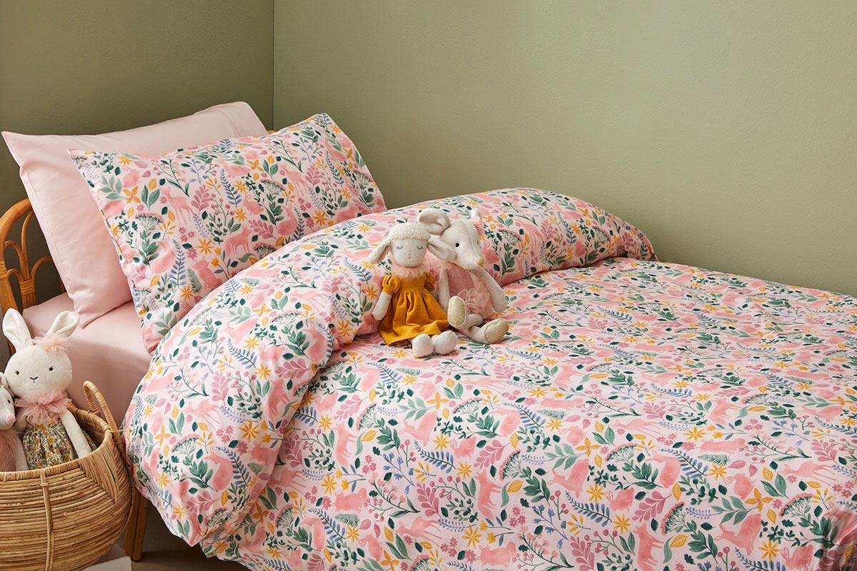 Earth Spirit Quilt Cover Set by Jiggle & Giggle
