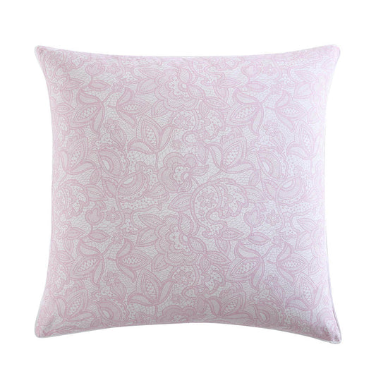 Elodie Blush European Pillowcase by Logan & Mason