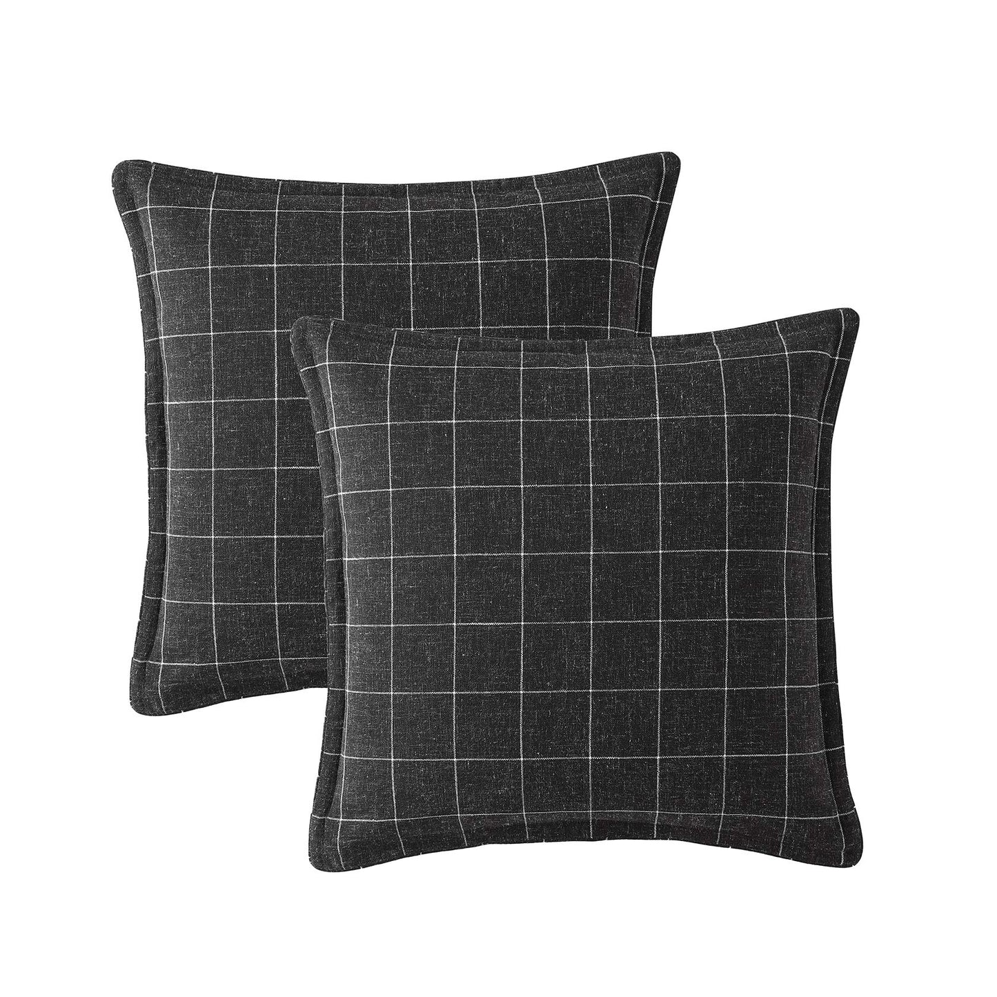 Fitzgerald Coal European Pillowcase by Private Collection Quilt Cover