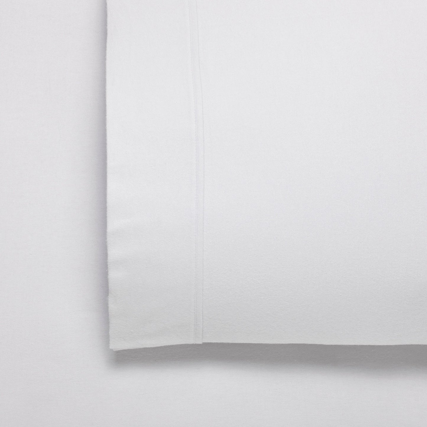 Fletcher Cotton Flannelette Sheet Set White by Bianca