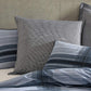 Georgio Navy Quilt Cover Set by Logan & Mason
