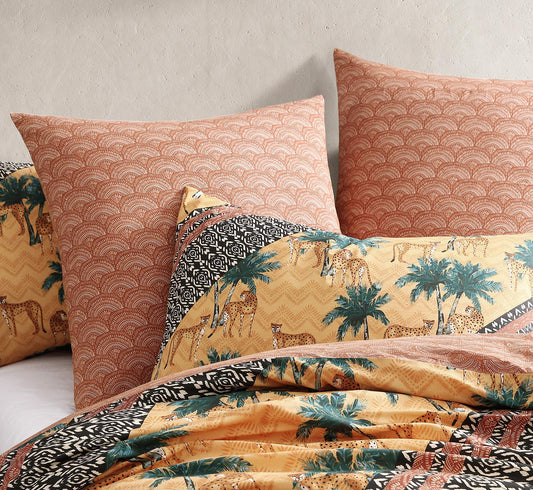 Kalihari Sand Quilt Cover Set by Logan & Mason