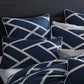 Kennedy Navy Quilt Cover Set by Private Collection
