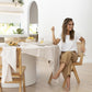 Linen Tablecloth 150x275cm by Bambury