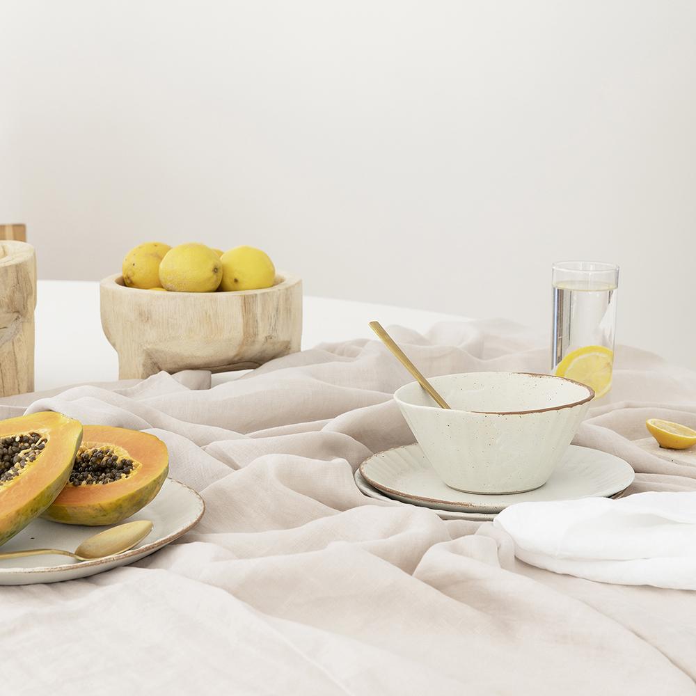 Linen Tablecloth 150x275cm by Bambury