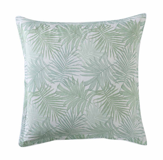 Lanai Palm European Pillowcase by Logan & Mason