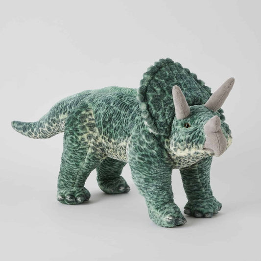 Large Standing Dino Triceratops by Jiggle & Giggle
