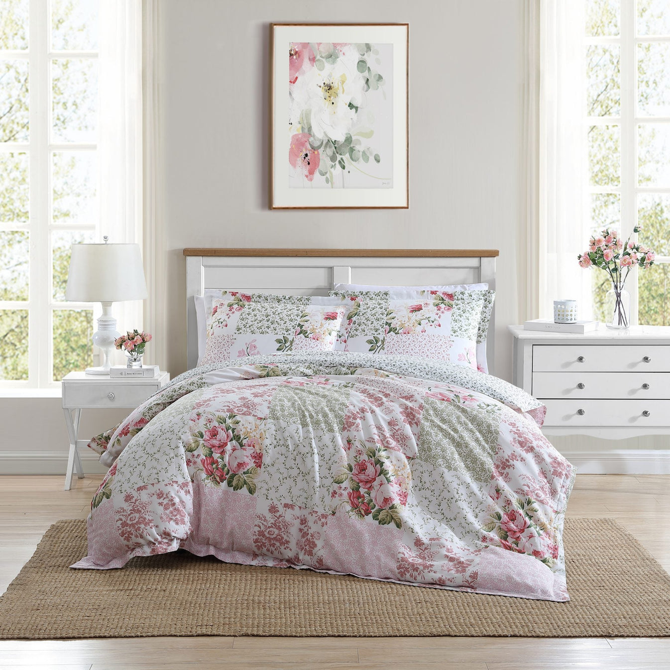 Ailyn Rose Quilt Cover Set by Laura Ashley Quilt Cover World