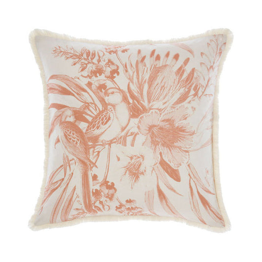 Briella Stone 48 x 48cm Filled Cushion by Linen house