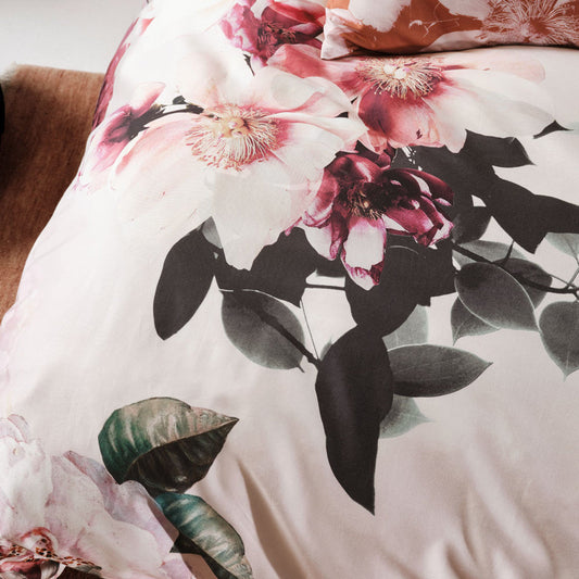 Julieta Pearl Quilt Cover Set by Linen House