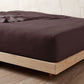 Linen House Nimes Espresso Pure Linen FITTED SHEET