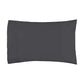 300TC Cotton Percale Fitted Sheet and Pillowcase Combo Charcoal by Logan and Mason