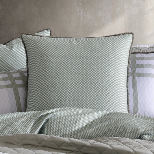 Yarmouth Sage European Pillowcase by Logan and Mason