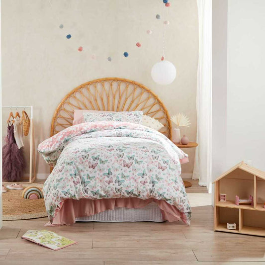 Flutterby Multi Quilt Cover Set by Logan and Mason Kids