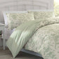 Natalie SAGE Quilt Cover Set by Laura Ashley