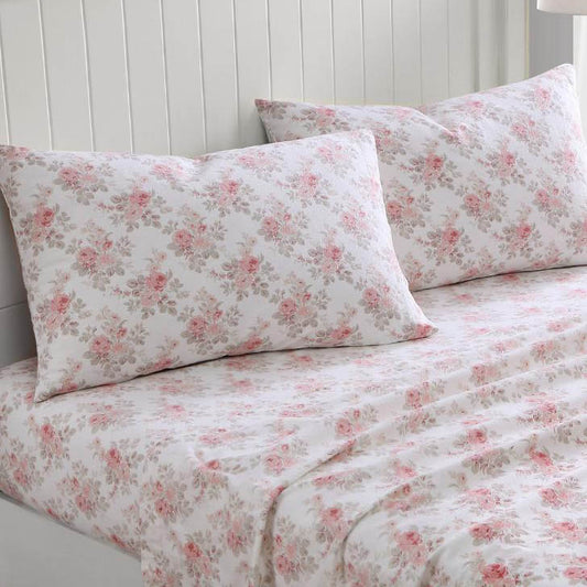 Lisalee Flannelette Quilt Cover Set by Laura Ashley