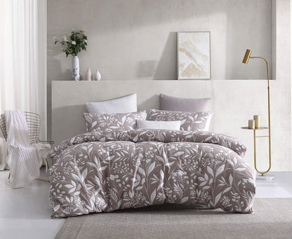 Madison Latte Quilt Cover Set by Logan and Mason Platinum