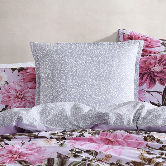 Maeve Lilac Quilt Cover Set by Logan & Mason