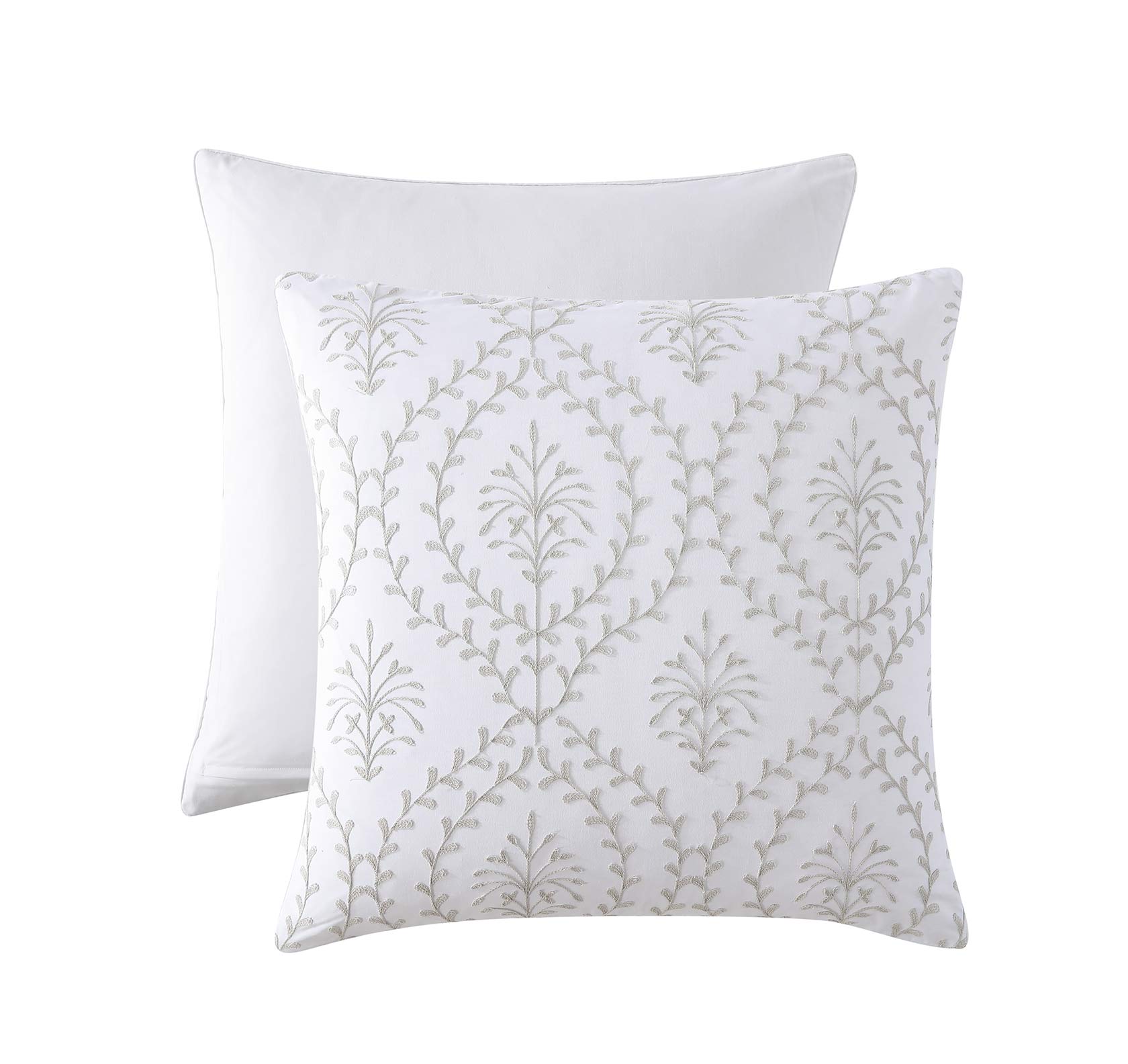 Morgan Latte European Pillowcase by Private Collection