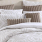Morgan Latte Quilt Cover Set by Private Collection