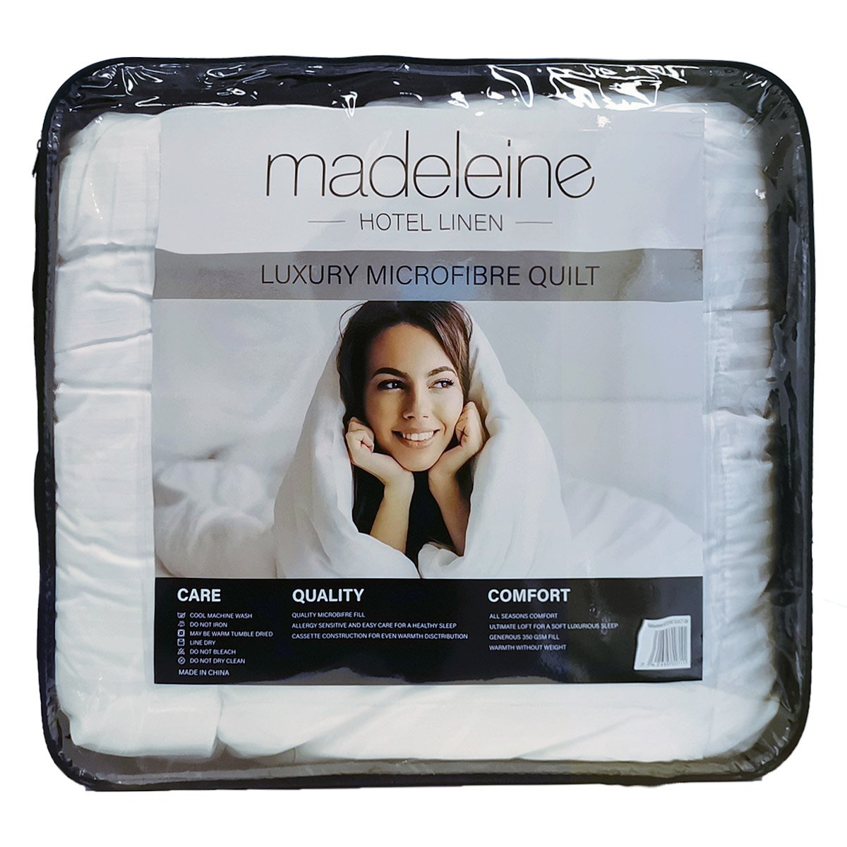 Madeleine Hotel Luxurious Microfibre Quilt