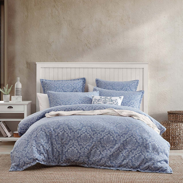Monterey Wedgwood Quilt Cover Set by Private Collection Quilt Cover World