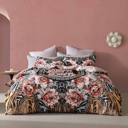 Nala Leopard Quilt Cover Set by Logan & Mason